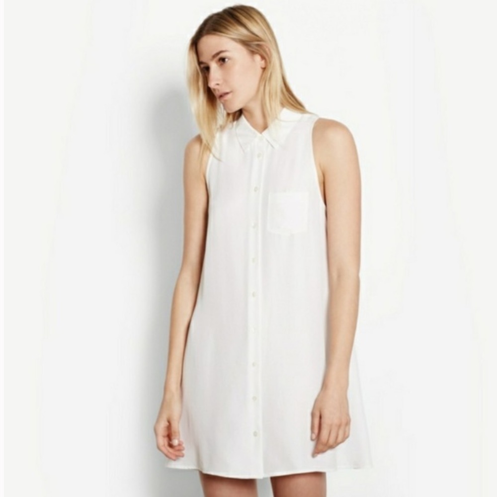 Equipment Sleeveless Shirt Dress